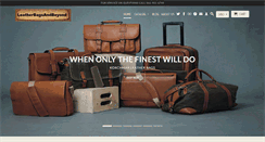 Desktop Screenshot of leatherbagsandbeyond.com